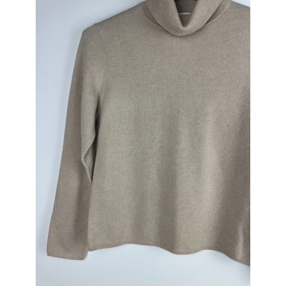 NWT Charter Club 100% Cashmere Turtleneck Sweater Women's Size Large *Flawed* - Picture 4 of 16